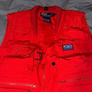 Polo by Ralph Lauren Red Vest